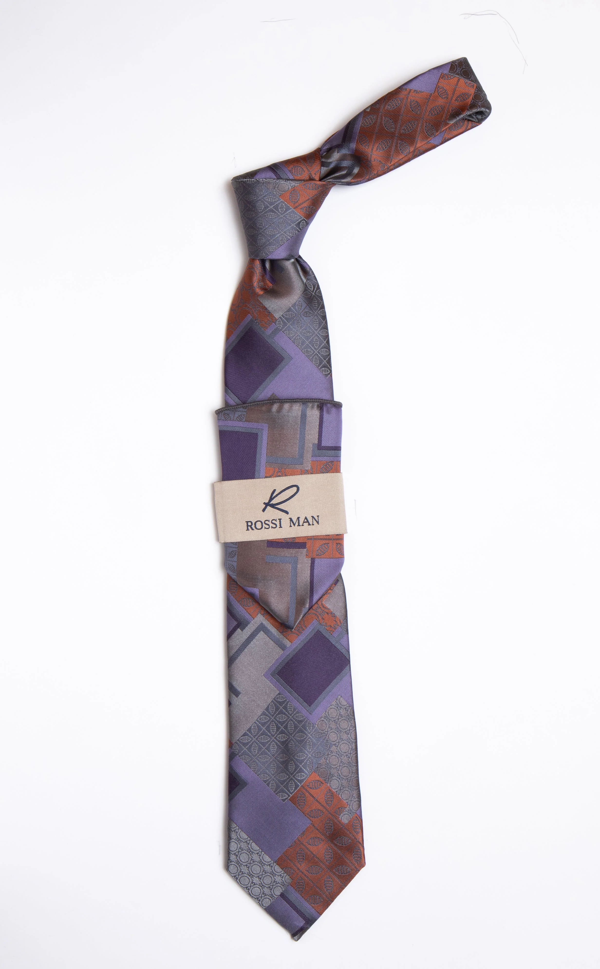 Rossi Man Tie and Pocket Round RMR460-5