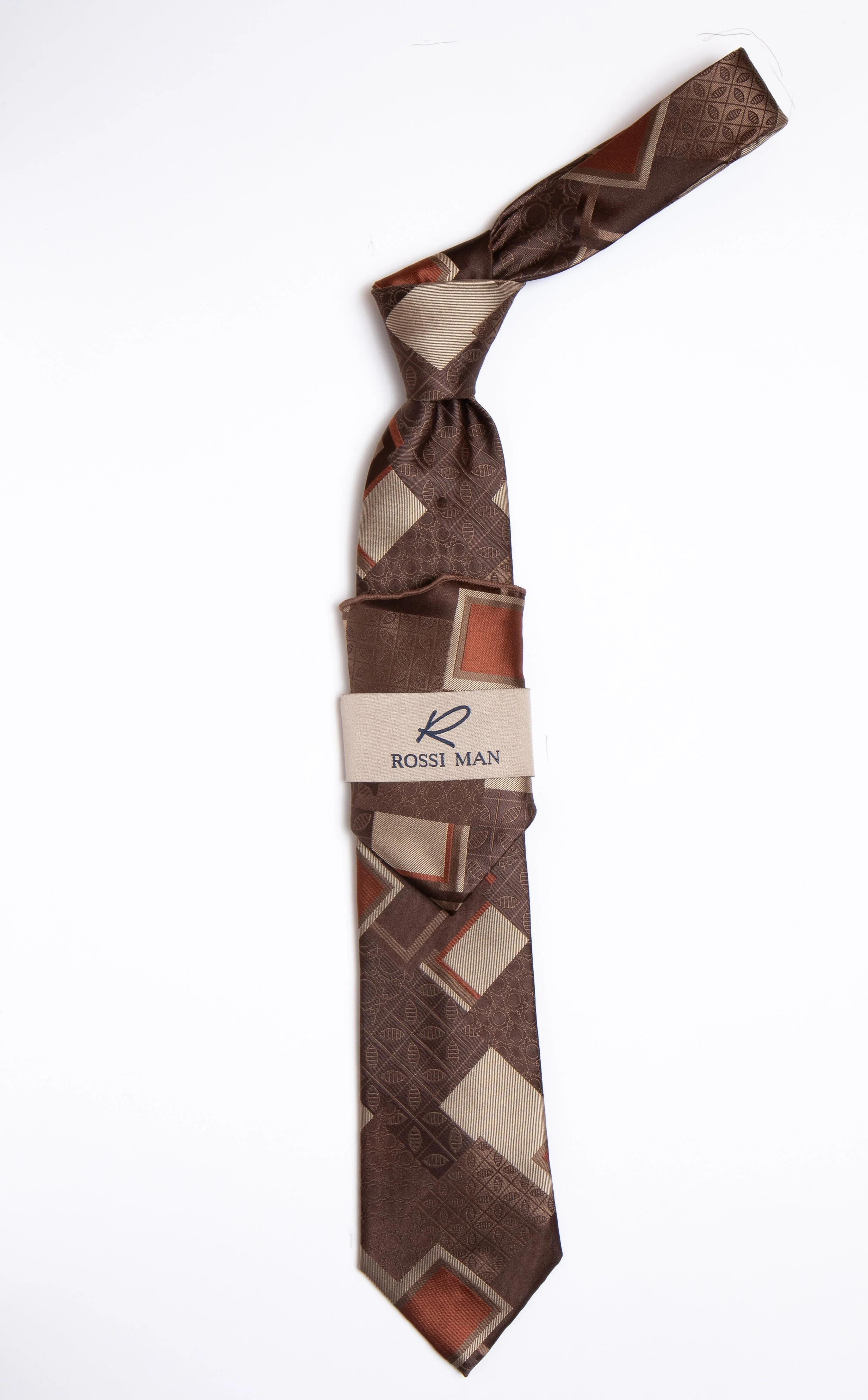 Rossi Man Tie and Pocket Round RMR460-6