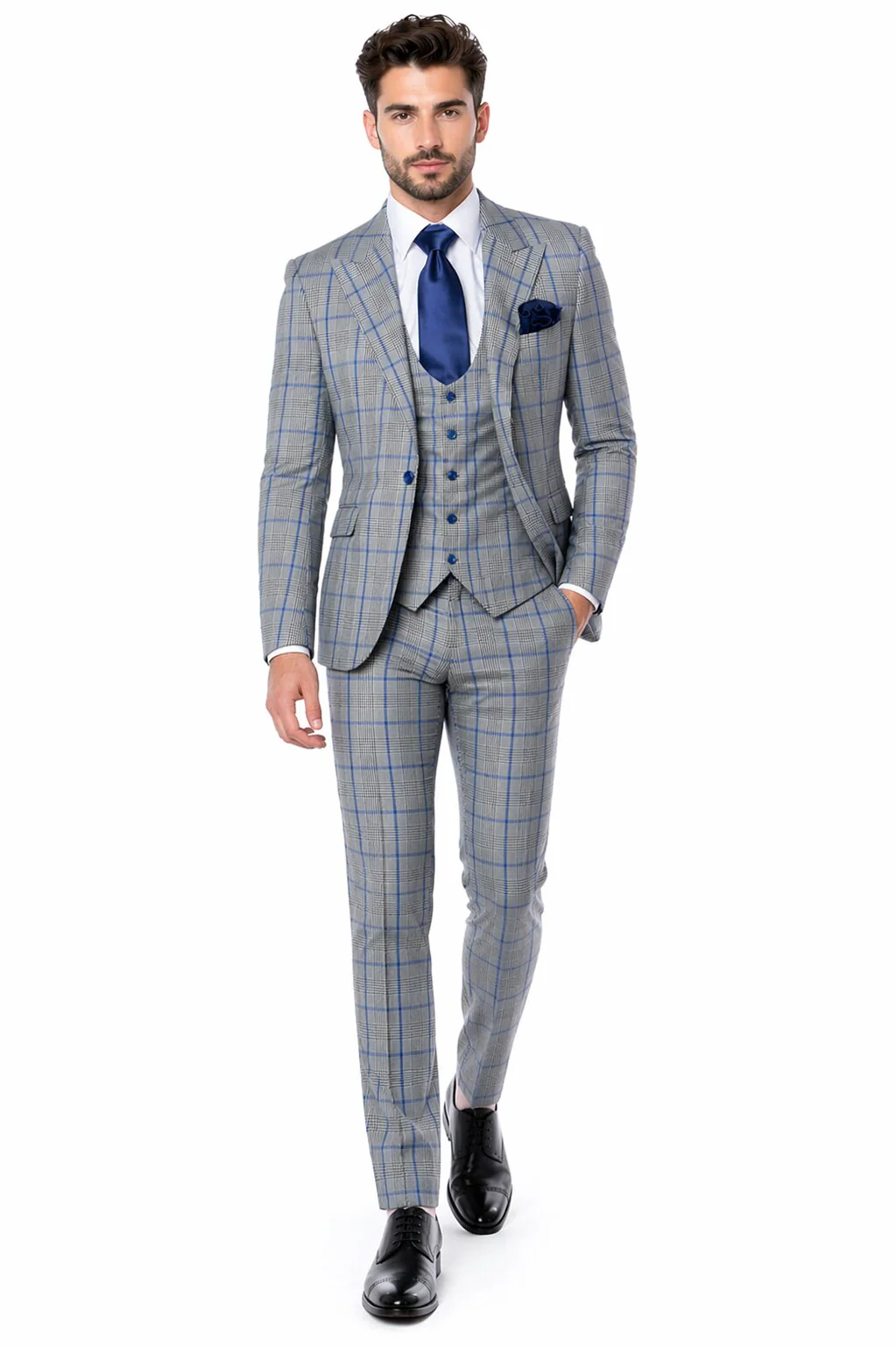 Rossi Man Tom RM1856 – Modern Fit 2-Piece Suit for Stylish Men - Image 5