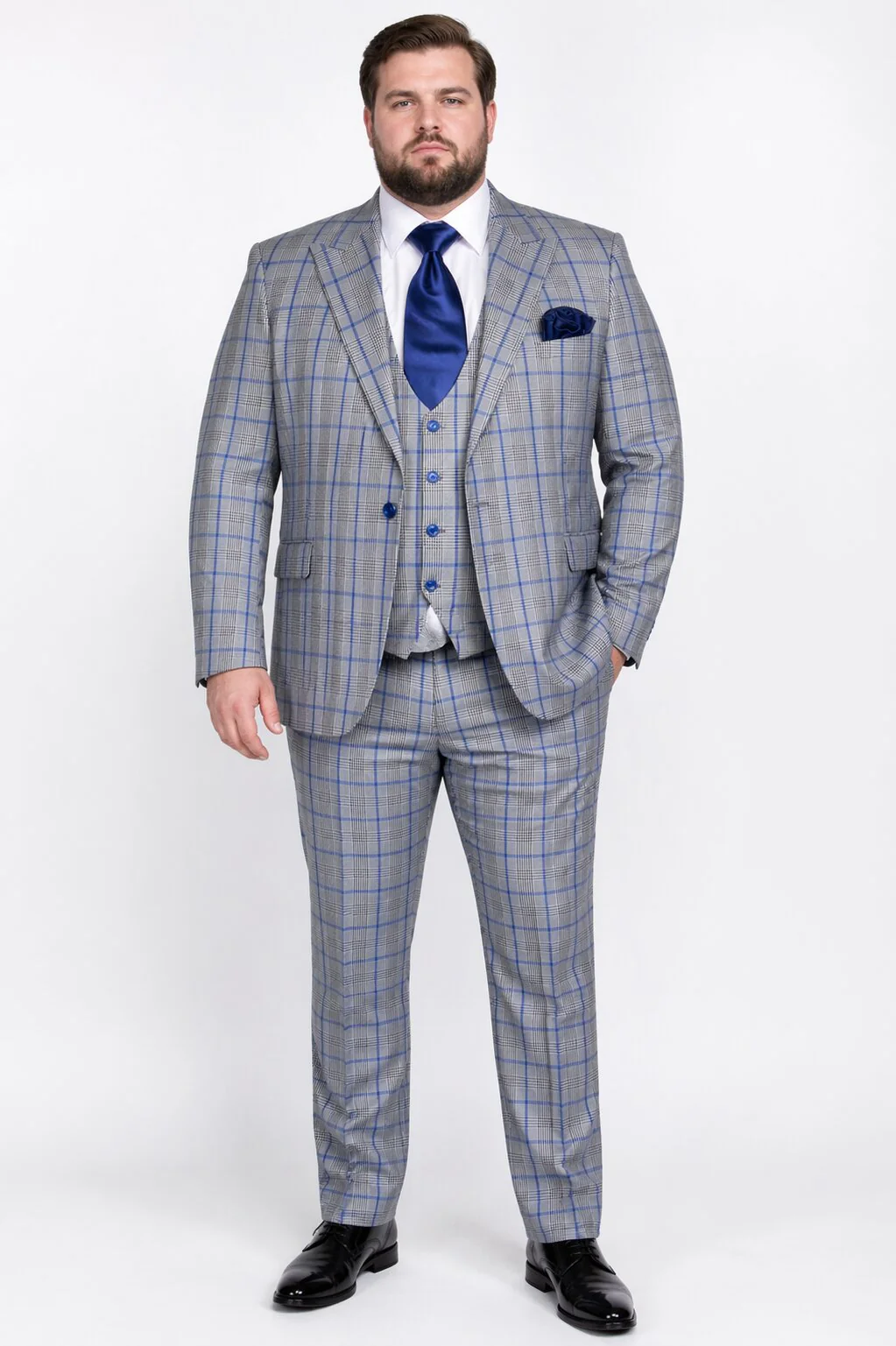 Rossi Man Tom RM1856 – Modern Fit 2-Piece Suit for Stylish Men - Image 8