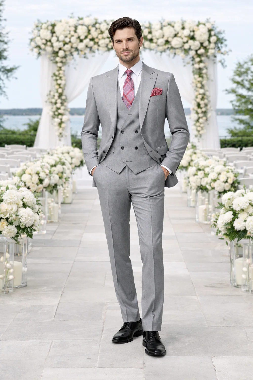 Rossiman Men's Dress Suit – Timeless Classic Formal Suit for Men - Image 6