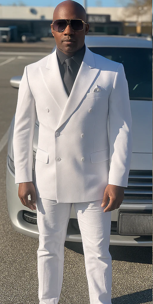 Rossiman Rossi Man Men's Tailored Dress Suit – Premium Formalwear