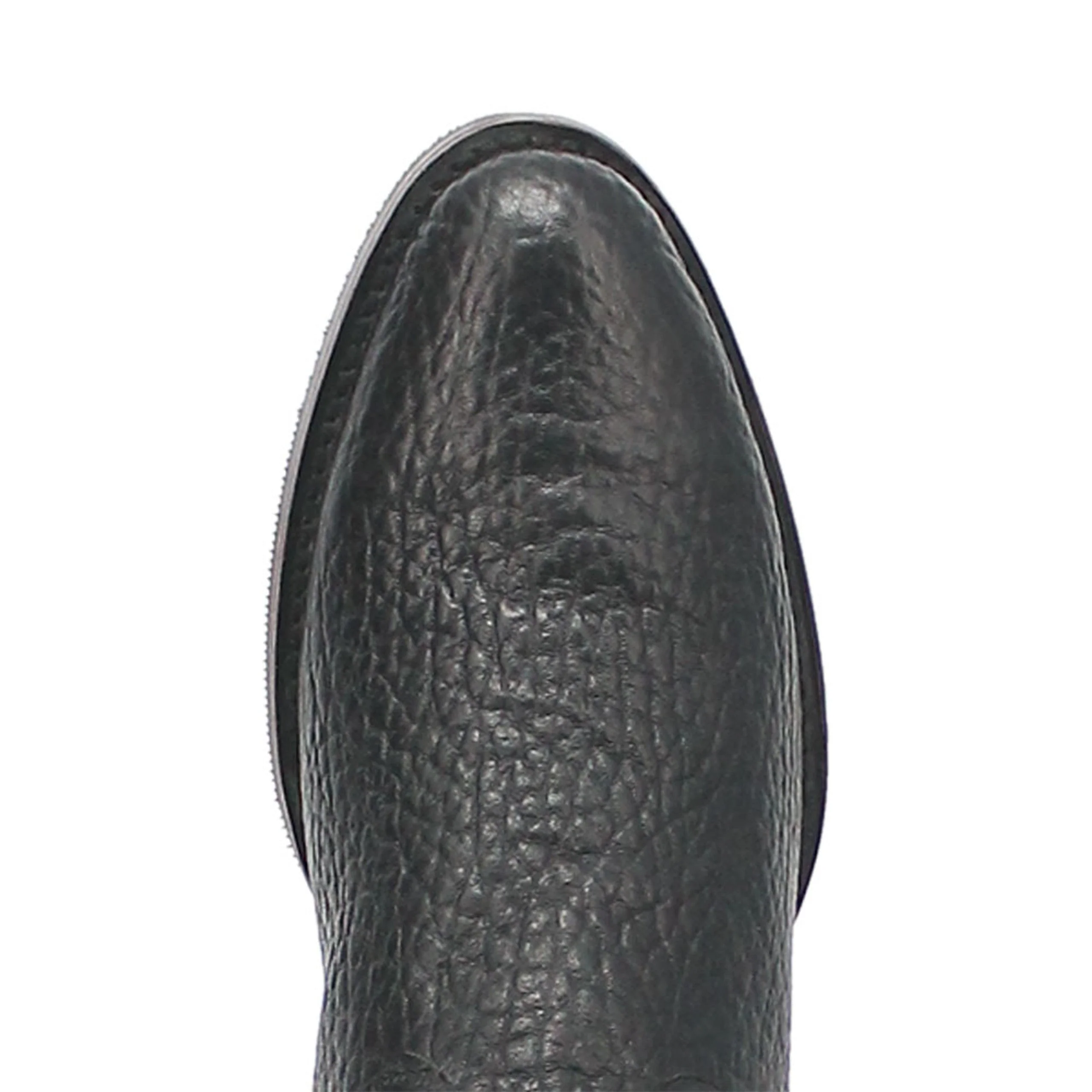 Dingo Round Toe Black Western Leather Boots - Image 4