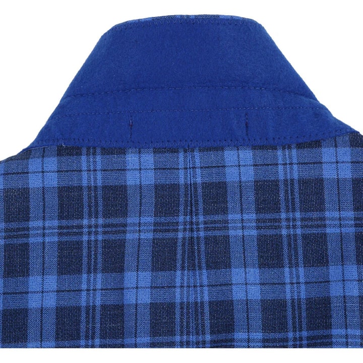 Saco vaquero - Western Sport Coat - Western Blazer - Mens Slim Fit Two Button Sport Coat Blazer In Royal & Navy Blue Windowpane Plaid - Image 9