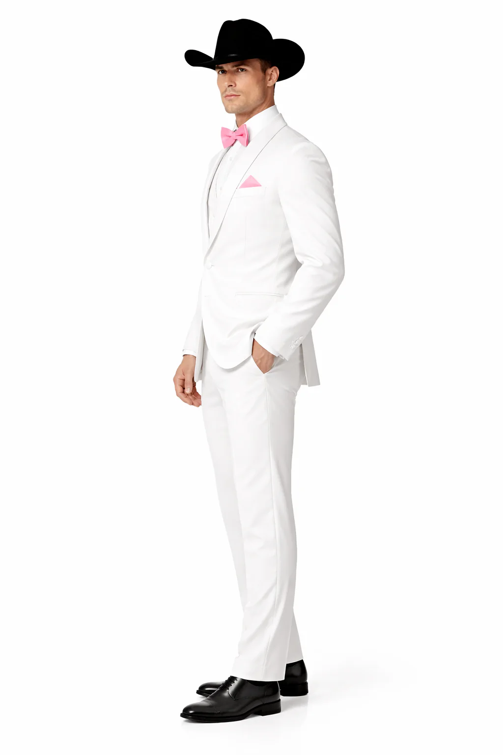 Smoking Traje - Esmoquin - Smoking Para Hombre - Single Breasted Trajes De Novio Suit White Tuxedo - Image 3