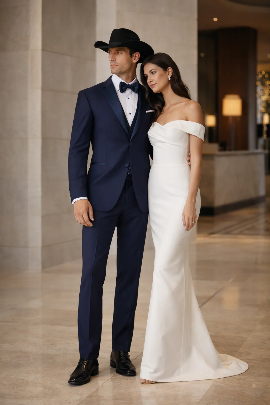 Smoking Traje - Esmoquin - Smoking Para Hombre - Slim Fit Trajes De Novio Navy Tuxedo - Image 6