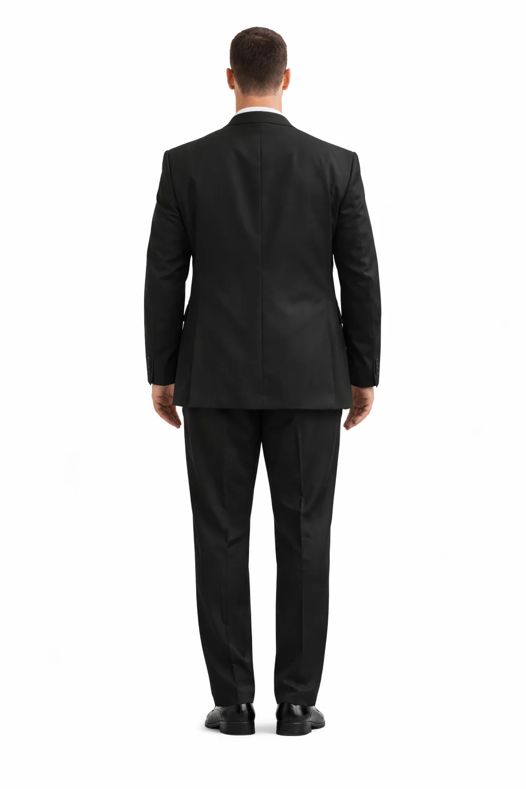 Steve Harvey Suits Clothing line - Steve Harvey Suits Men's Black 3 Piece Peak Lapel Suit - Image 2