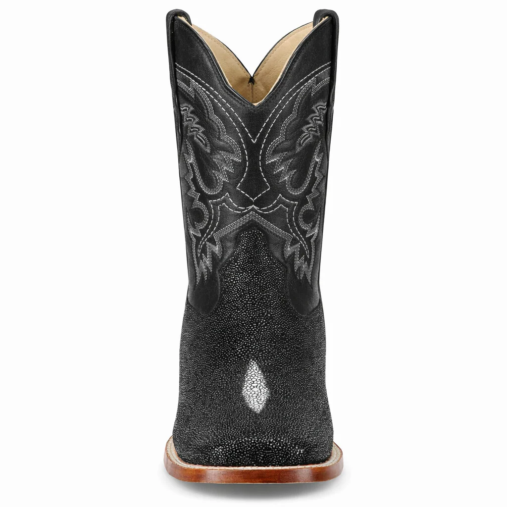 Men’s Square Toe Stingray Boots – Luxury Exotic Leather Footwear - By Los Altos Boot - Image 4