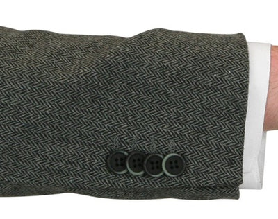Stinson Tweed Suit - Gray Herringbone - Image 4