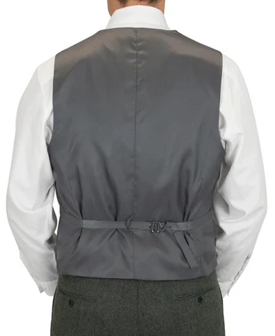 Stinson Tweed Suit - Gray Herringbone - Image 5