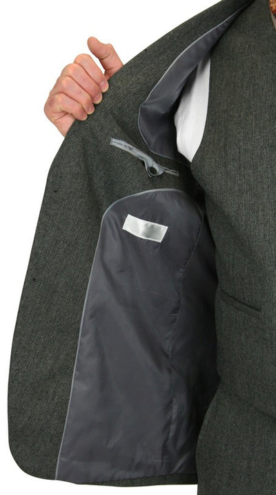 Stinson Tweed Suit - Gray Herringbone - Image 7