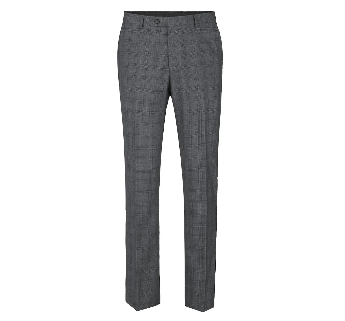 Designer Suit 278-1 Men's 3-Piece Classic Fit Single Breasted Windowpane Suit - Image 5