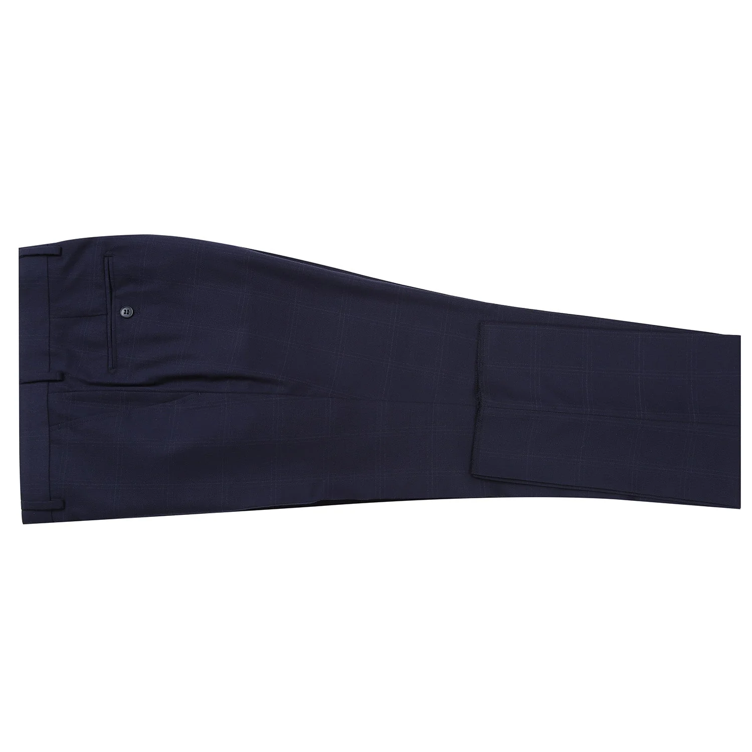 293-29 Men's Slim Fit Checked Suits - Image 8