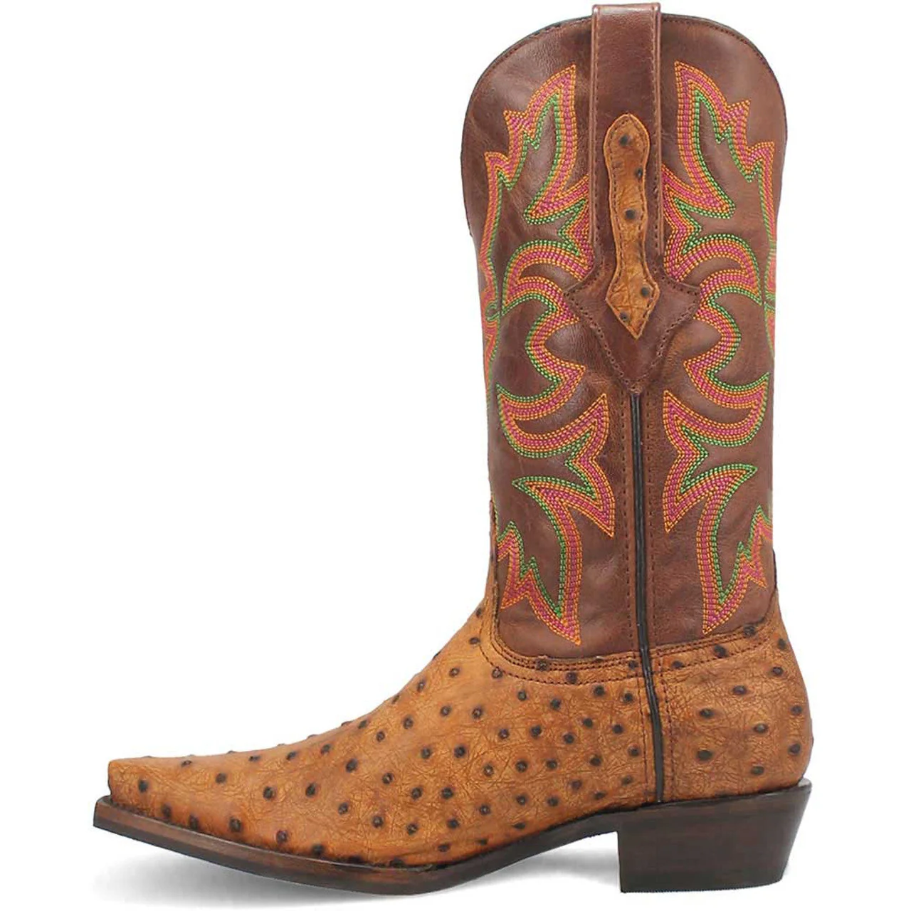 Dingo Tan Snip Toe Cowboy Boot - Image 3