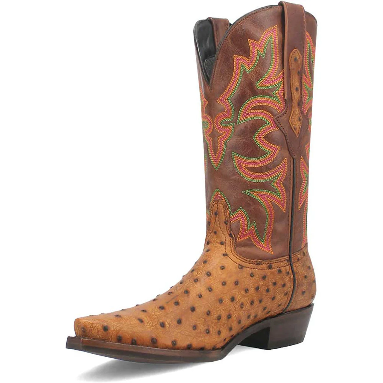 Dingo Tan Snip Toe Cowboy Boot - Image 6