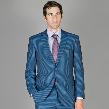 Teal Suit - Dark Teal Suit - Teal Blue Suit - Image 9