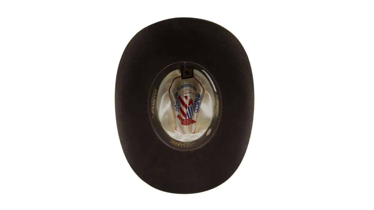 Texana Tombstone Horma Denver 20X Copa Baja Color Cafe Chocolate - Image 9