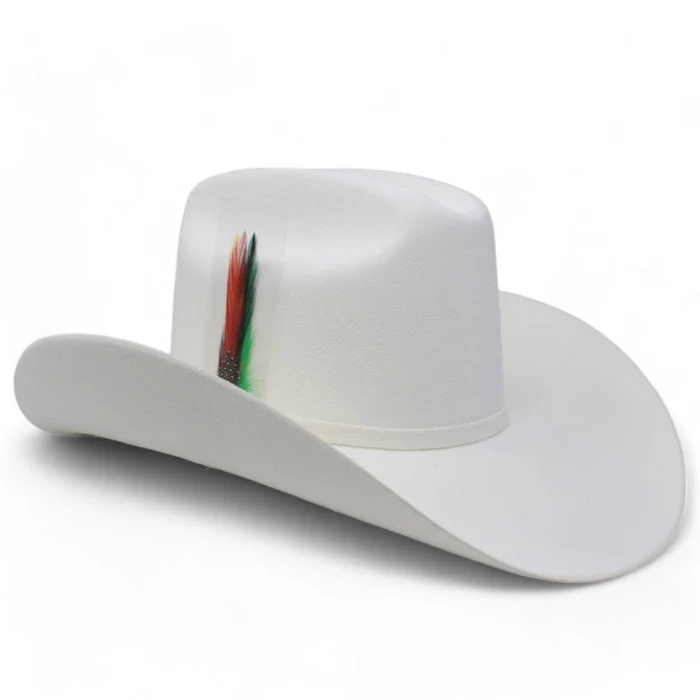 Texana Tombstone Estilo Dos Carnales 20X Color Blanco - Image 6