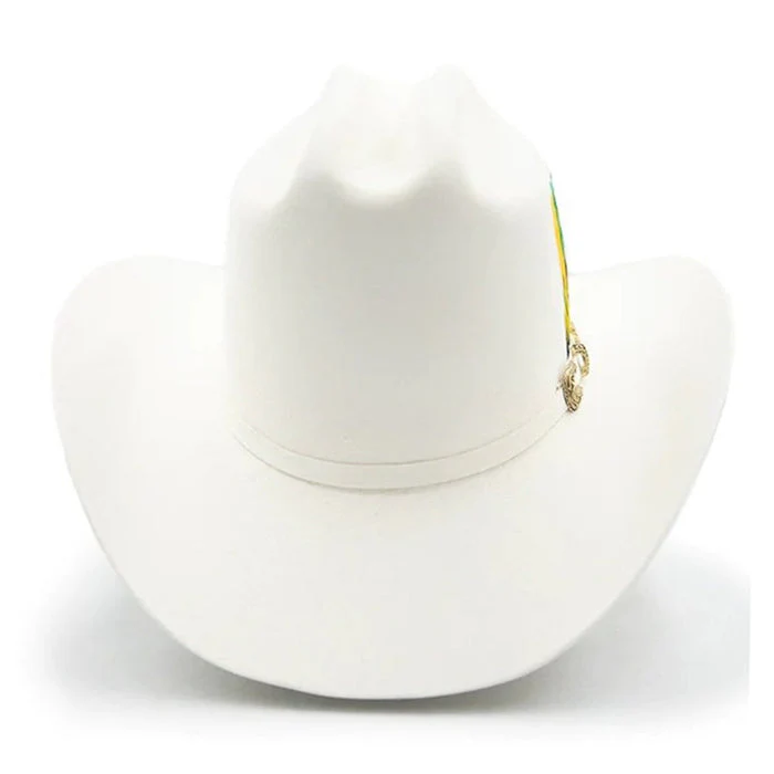 Texana Tombstone Estilo Dos Carnales 20X Color Blanco - Image 9