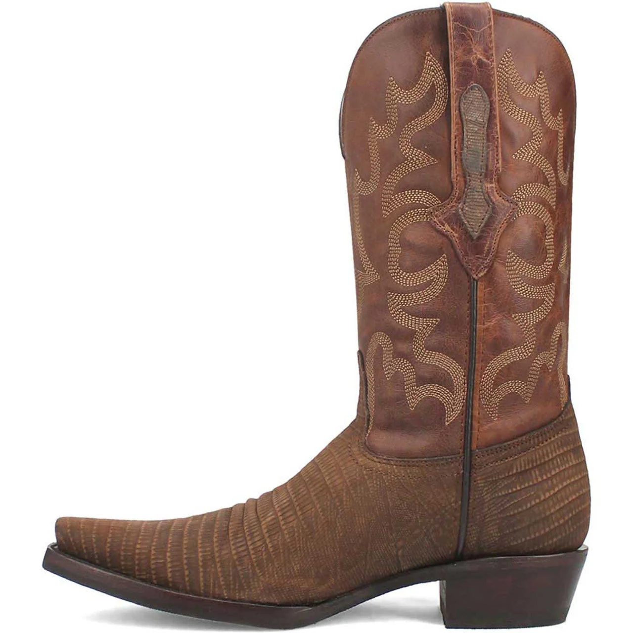 Dingo The Duke Brown Snip Leather Western Boots - Image 3
