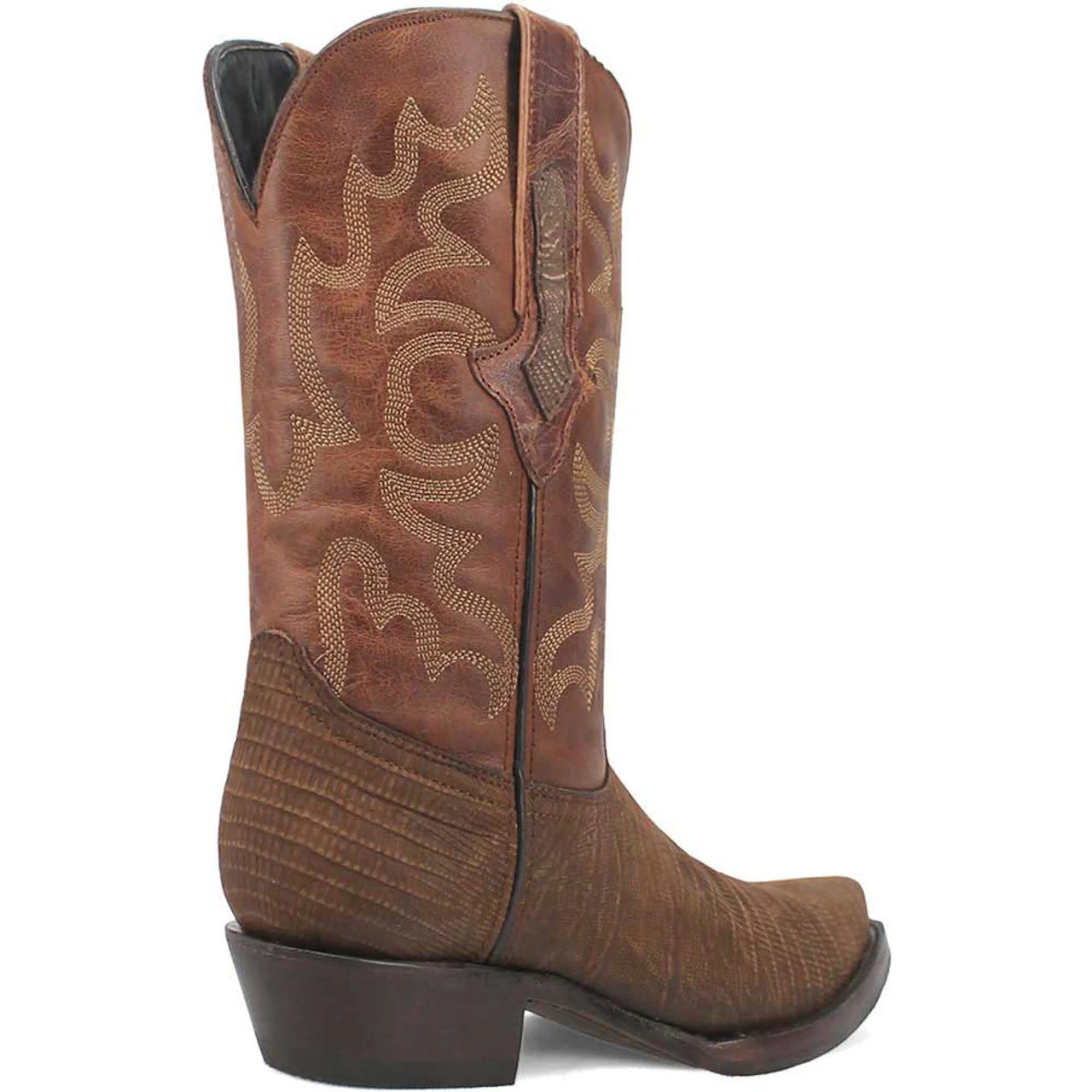 Dingo The Duke Brown Snip Leather Western Boots - Image 8