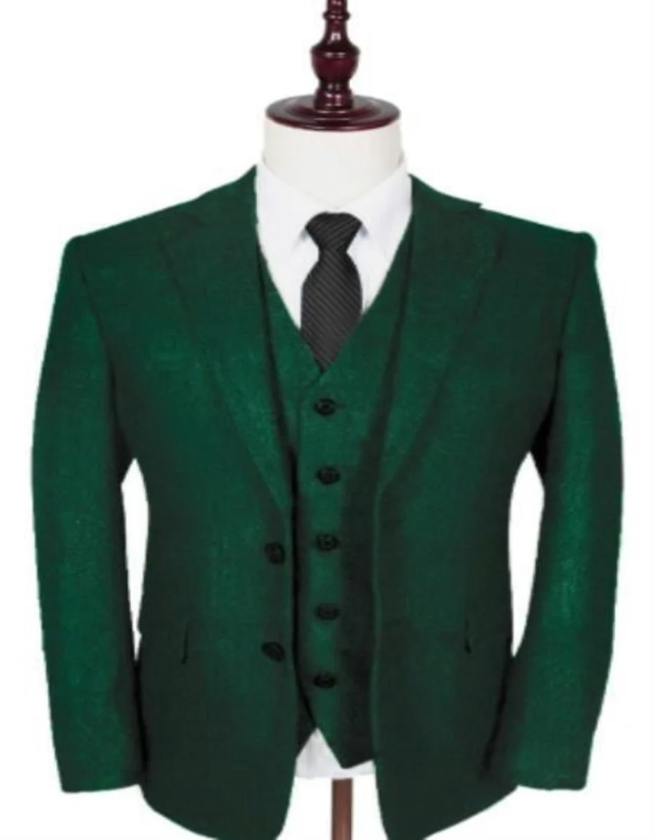 Thomas Shelby Suit - Peaky Blinders Green Wedding Suit