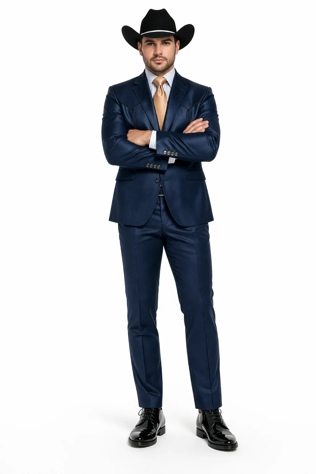 Western Suit For Wedding - Western Tuxedo - Cowboy tuxedo - Traje Para Hombre - Image 5