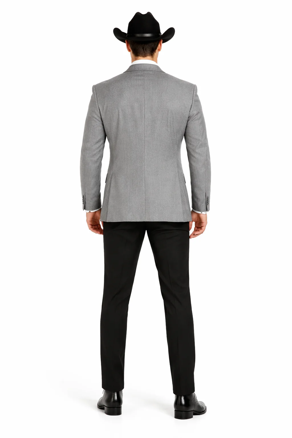 Western Suit - Gray Cowboy Tuxedo - Traje Para Hombre - Image 2