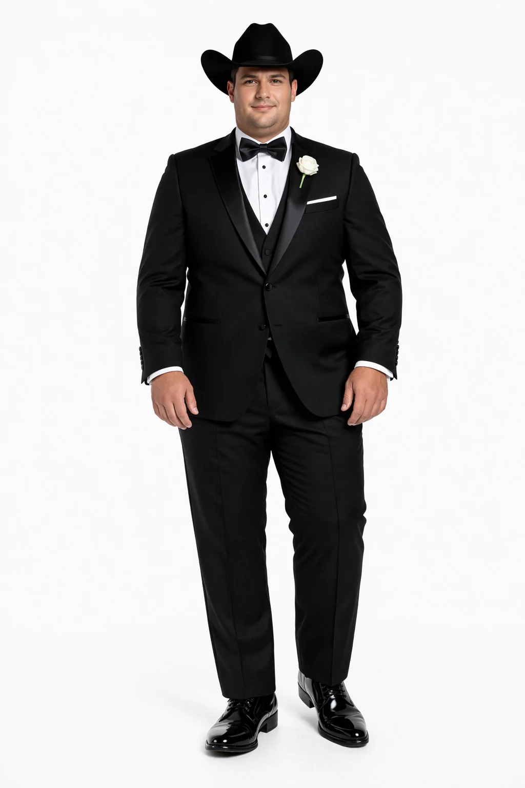 Western Suit - Trajes Para Hombres - Cowboy Formal Attire - Trajes De Novio Black Single Breasted - Image 7
