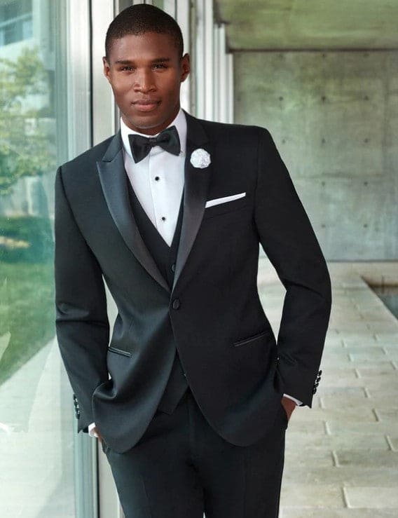 Western Suit - Trajes Para Hombres - Cowboy Formal Attire - Trajes De Novio Black Single Breasted - Image 9
