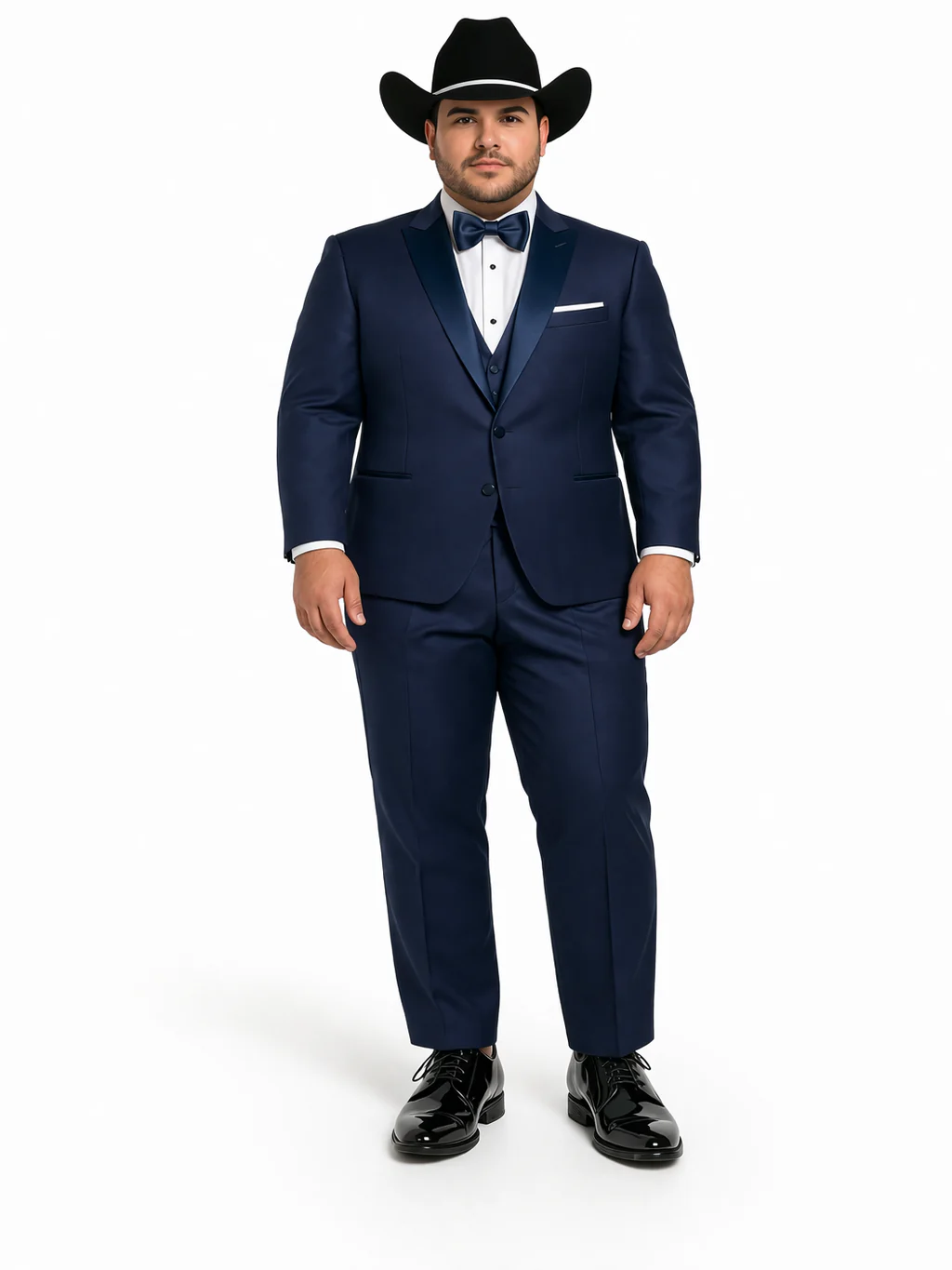 Western Suit - Trajes Para Hombres - Cowboy Formal Attire - Trajes De Novio - Blue - Image 7