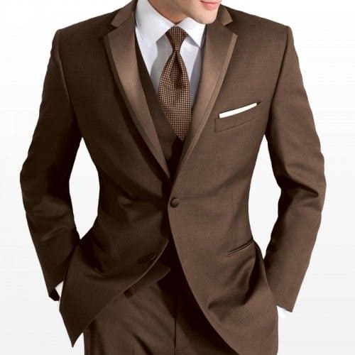Western Suit - Trajes Para Hombres - Cowboy Formal Attire - Trajes De Novio - Chocolate - Image 9
