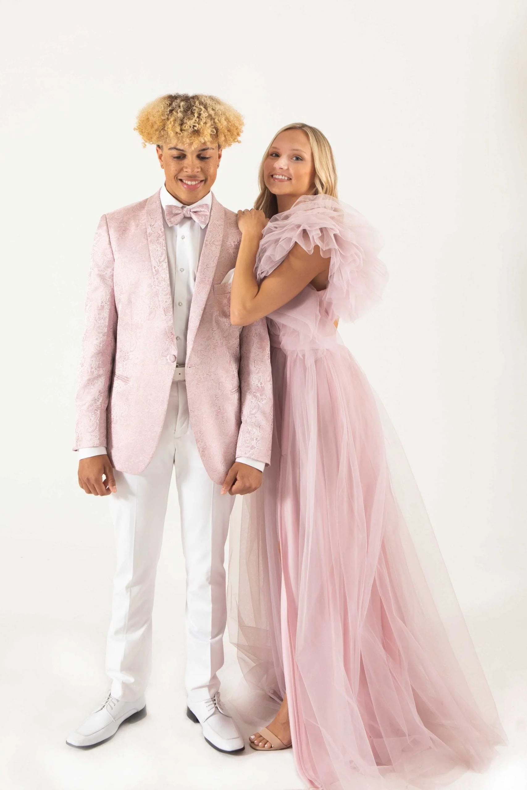 Western Suit - Trajes Para Hombres - Cowboy Formal Attire - Trajes De Novio - Pink - Image 8