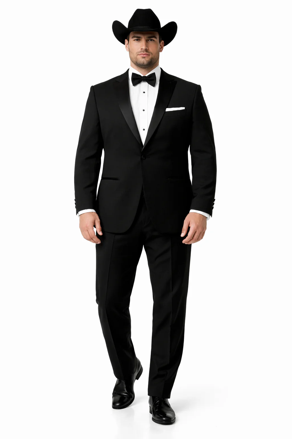 Western Suit - Trajes Para Hombres - Cowboy Formal Attire - Trajes De Novio Single Breasted Black - Image 7
