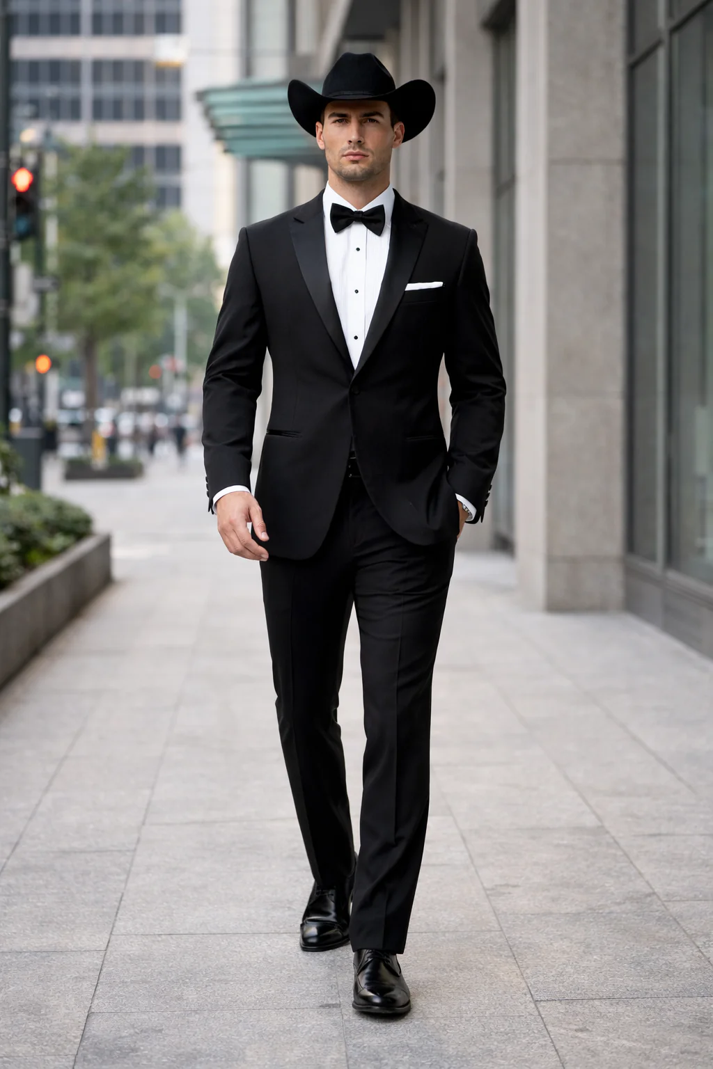 Western Suit - Trajes Para Hombres - Cowboy Formal Attire - Trajes De Novio Single Breasted Black - Image 8
