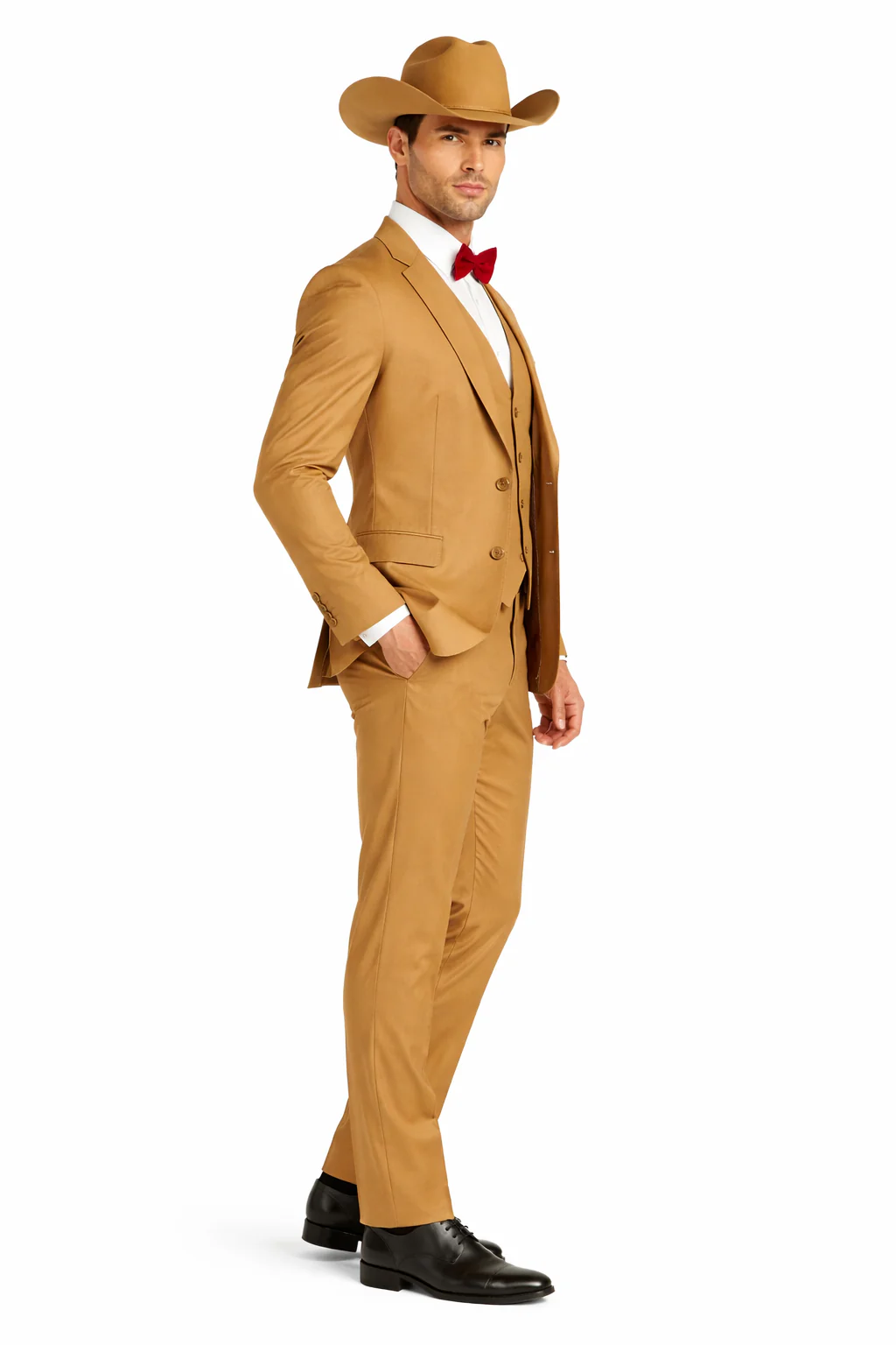Tan Cowboy Wedding Suit for Every Occasion - Image 3