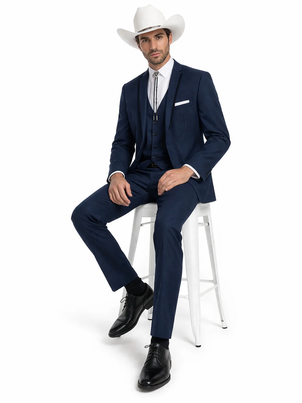 Western Suits For Wedding - Traje Para Hombre - Western Tuxedo - Cowboy tuxedo - Image 4