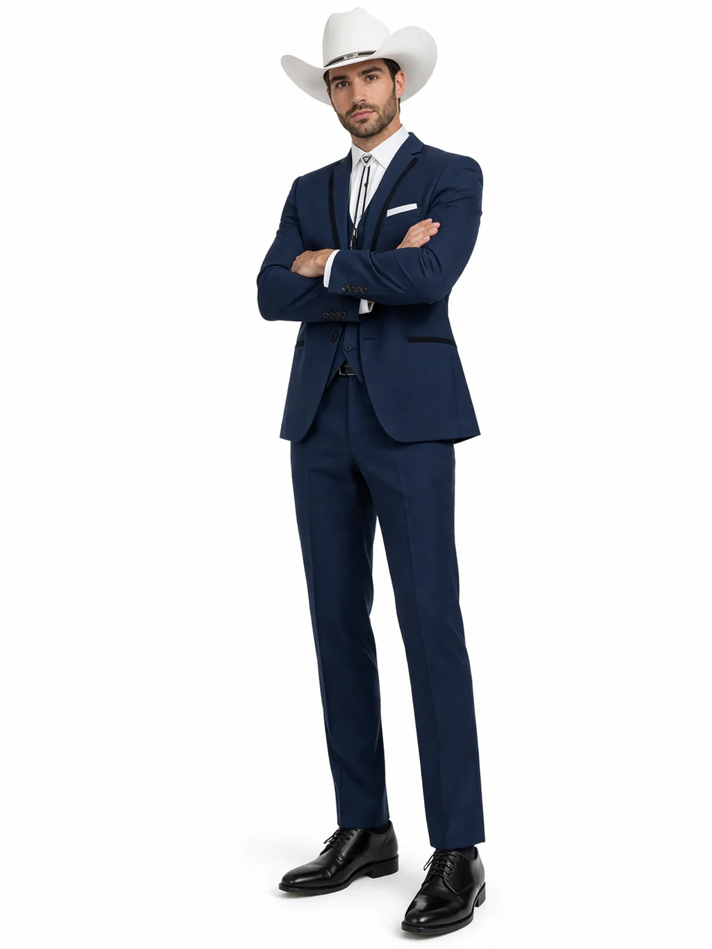 Western Suits For Wedding - Traje Para Hombre - Western Tuxedo - Cowboy tuxedo - Image 5