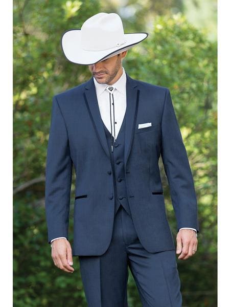 Western Suits For Wedding - Traje Para Hombre - Western Tuxedo - Cowboy tuxedo - Image 9