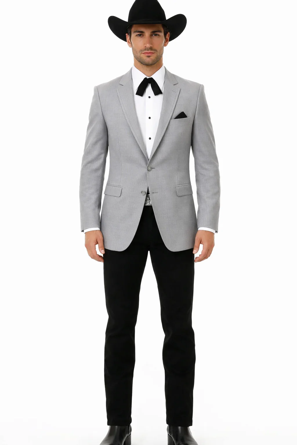 Western Suits For Wedding - Traje Para Hombre - Western Tuxedo - Cowboy Tuxedo Grey