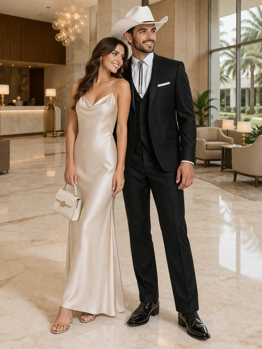 Western Suits For Wedding - Western Tuxedo - Black - Traje Para Hombre - Image 6