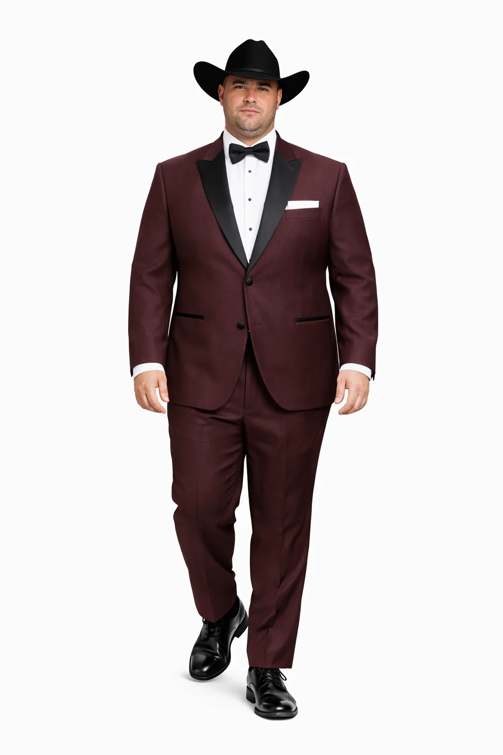 Western Suits - Trajes Para Hombres - Cowboy Formal Attire - Trajes De Novio - Burgundy - Image 7