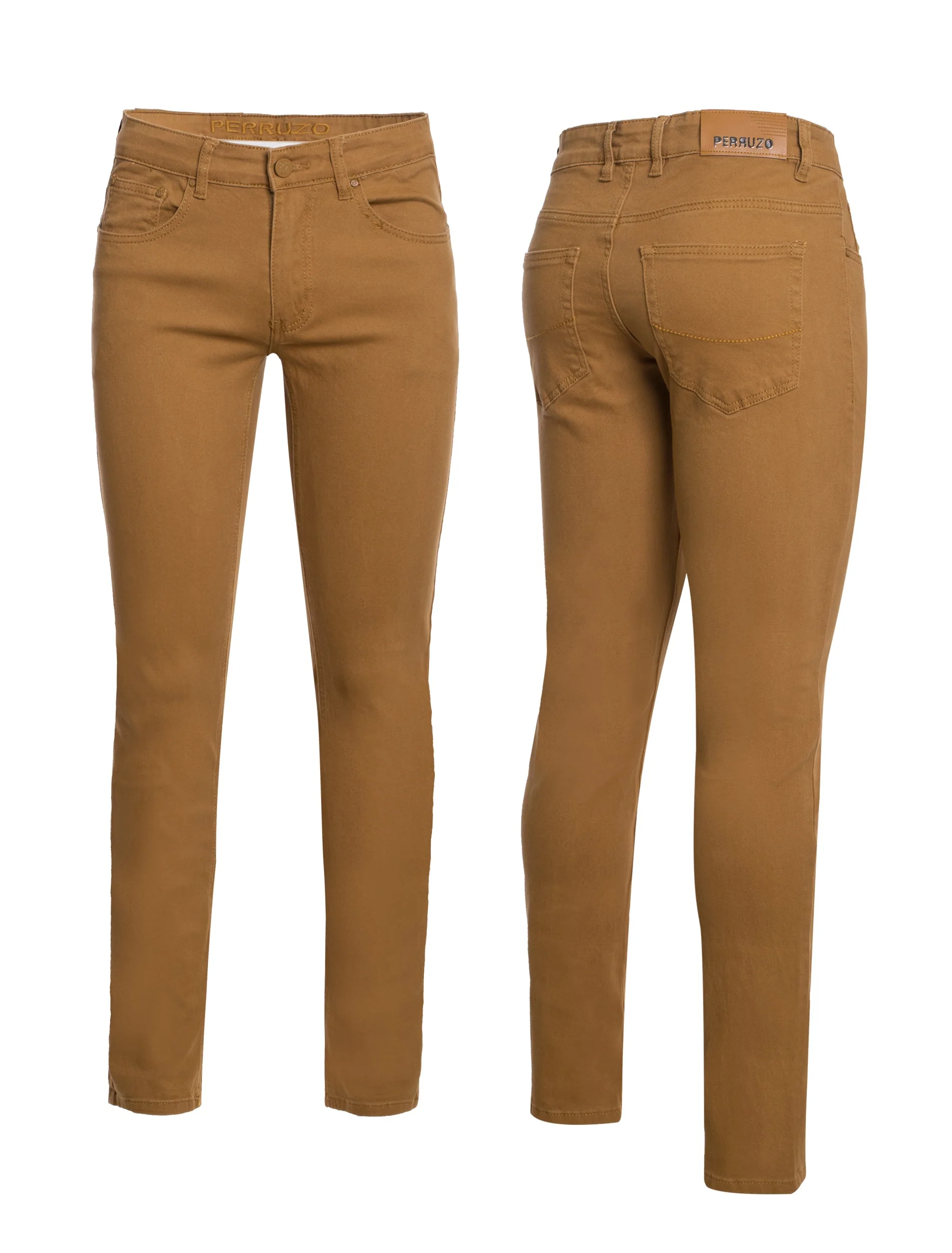 Jeans in Wheat color, skinny fit - Image 3