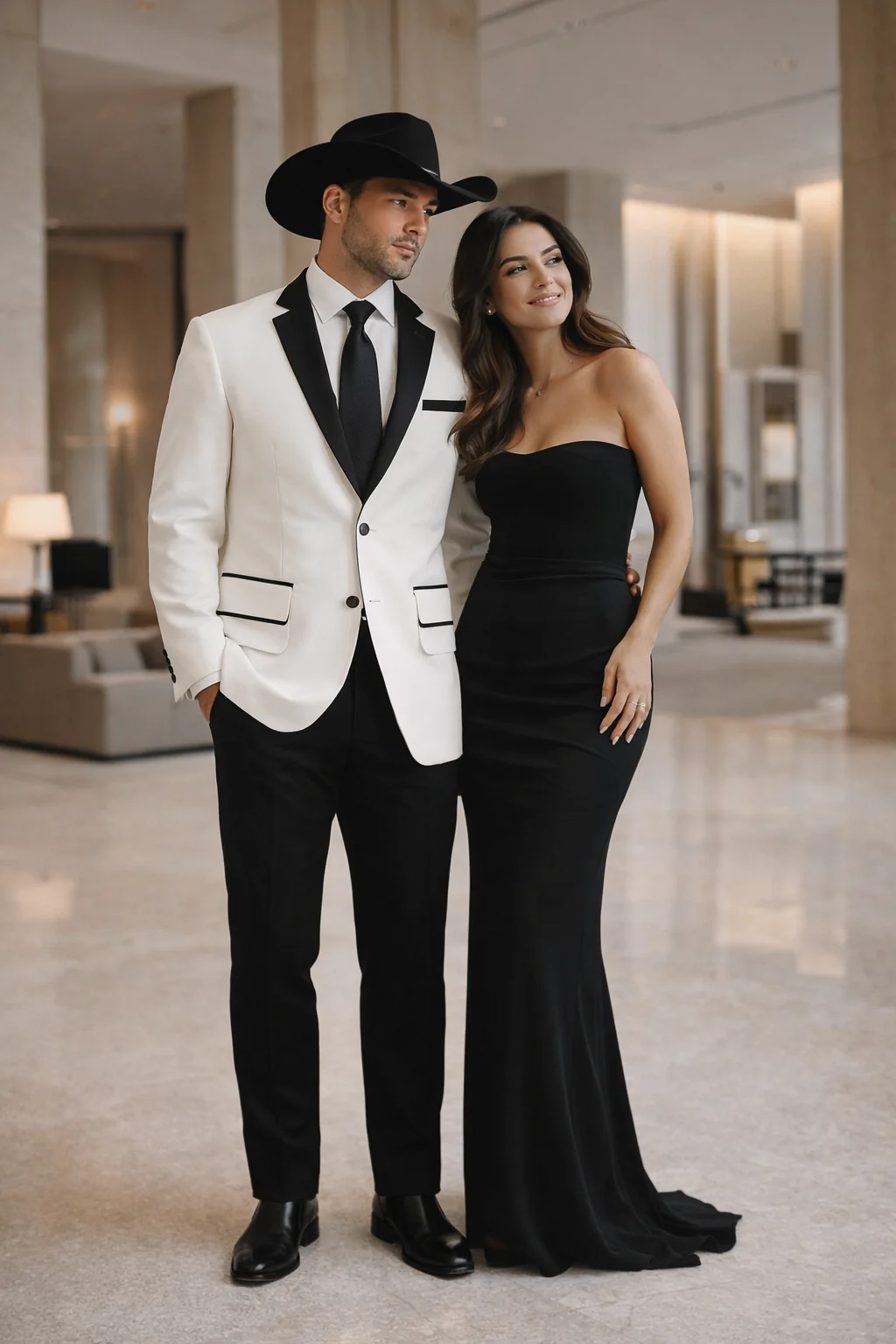 White Two toned Kids Sizes 2 Button Party Cheap Priced Business Suit Perfect For boys wedding outfits Clearance Sale & Tuxedo & Dinner Jacket Blazer W/ Black + Free Pant - Image 6