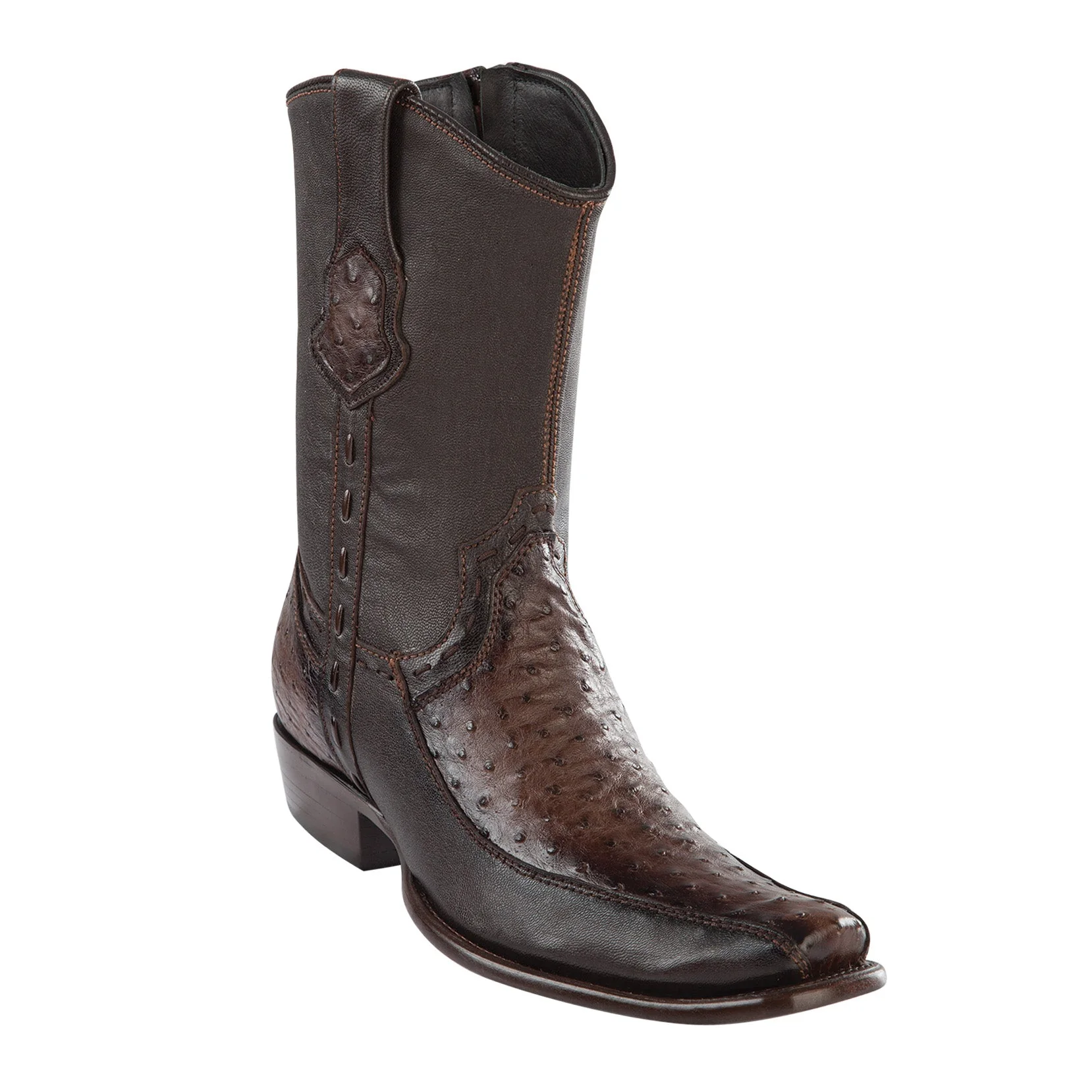 Ostrich Short Cowboy Boots - Image 3