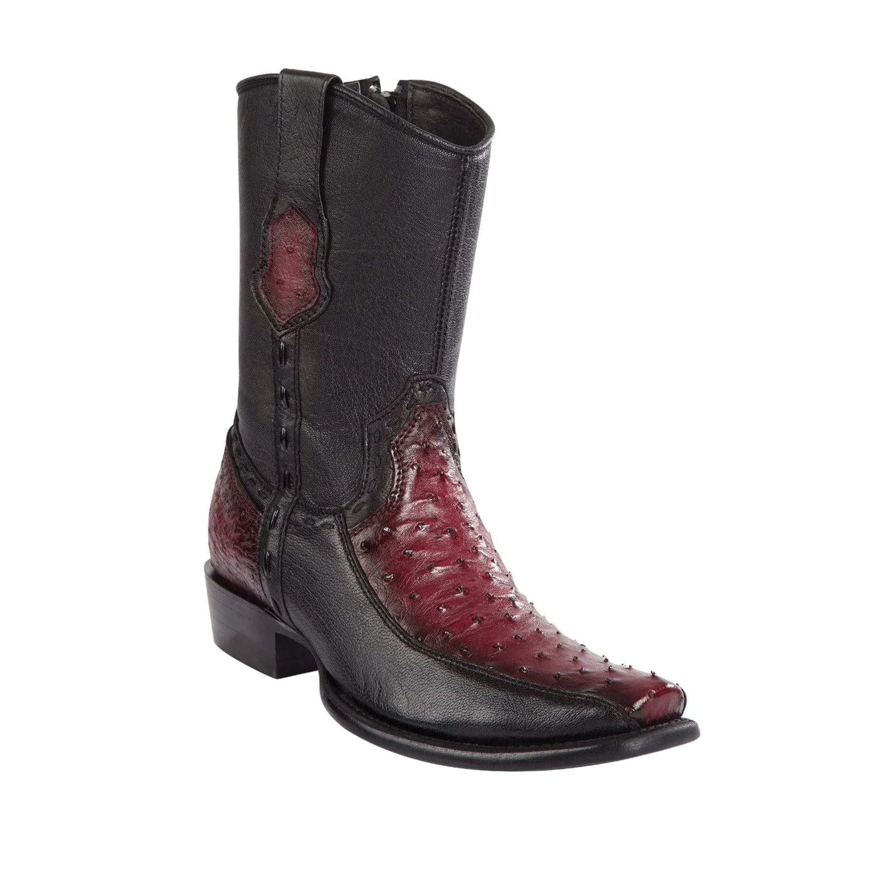 Ostrich Short Cowboy Boots - Image 6