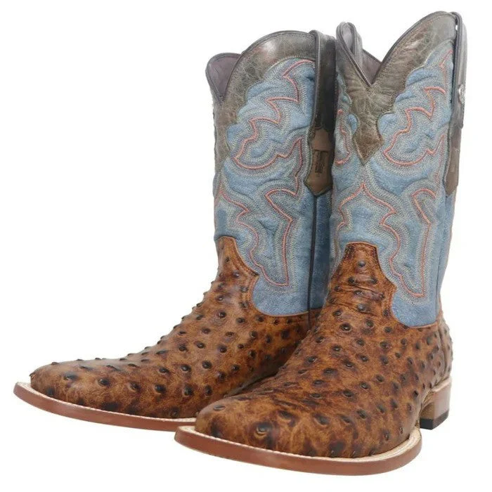 Zapato Botín Piel Avestruz - Mens Ostrich Boot in 3 Colors - Image 6