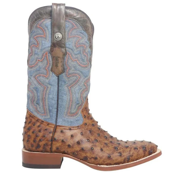 Zapato Botín Piel Avestruz - Mens Ostrich Boot in 3 Colors - Image 7