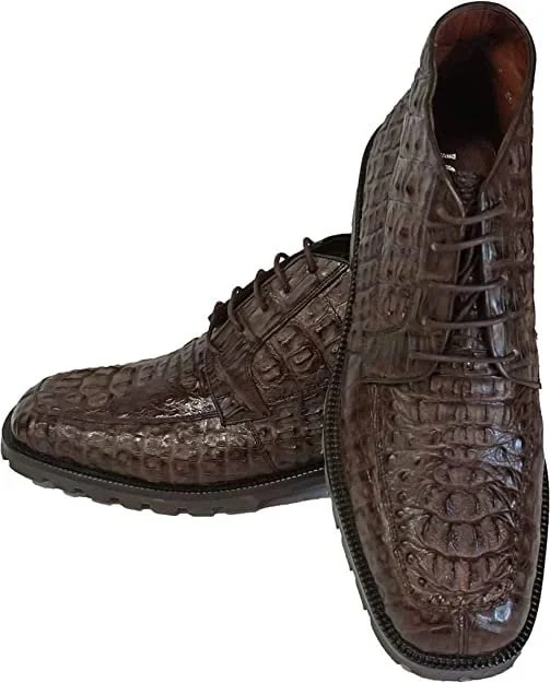 Zapato Botín Piel Caiman Lomo - Mens Caiman Boot in 6 Colors - Image 3