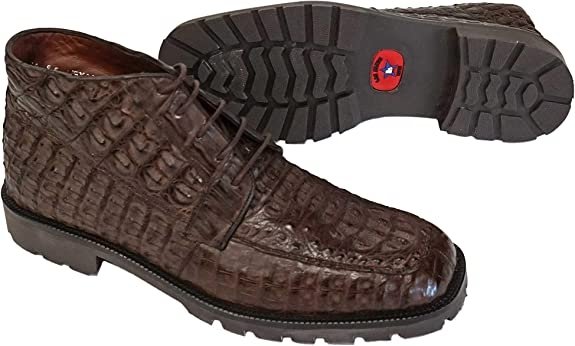 Zapato Botín Piel Caiman Lomo - Mens Caiman Boot in 6 Colors - Image 4